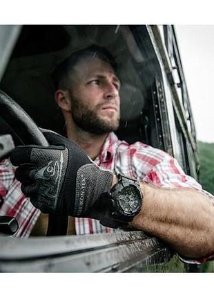 Перчатки helikon range tactical black/shadow grey 6