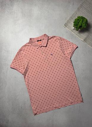 Поло футболка чоловіча scotch soda оригінал преміальна свіжі колекції