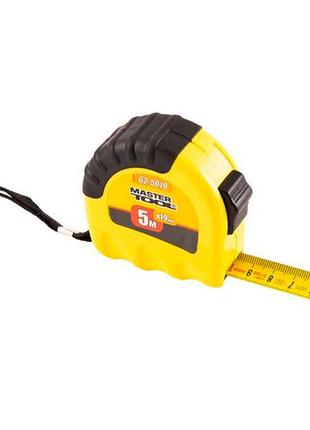 Рулетка mastertool 5 м х 19 мм shiftlock (62-5019)
