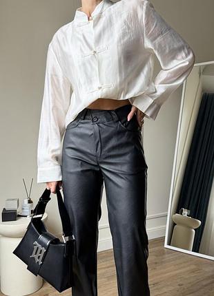 Брюки в стилі zara 😍 еко шкіра