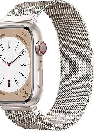 Ремешок для apple watch 38/40/41 мм 135х190 мм watch strap металлический ремешок для смарт-часов с магнитной застежкой
