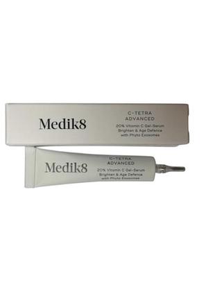 Сироватка для обличчя з вітаміном c-tetra advanced medik8, 4 мл