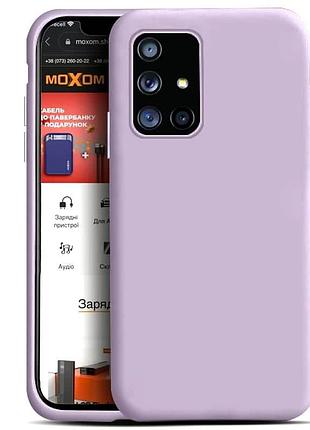 Силіконовий чохол soft silicone case для xiaomi redmi note 11 5g/note 11t 5g/poco m4 pro 5g (без лого) гліцинія