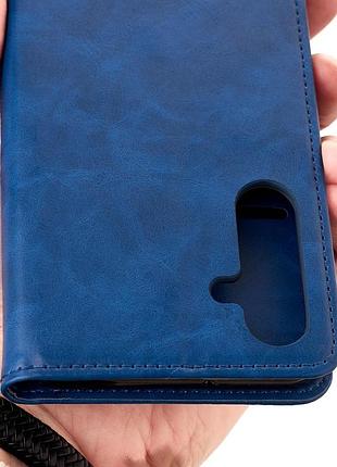 Чехол-книга dc elegant для samsung a16 синий 3