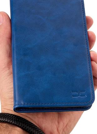Чехол-книга dc elegant для samsung a16 синий 4