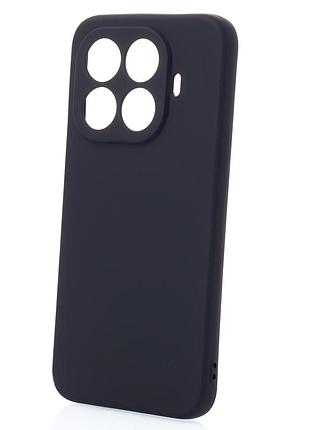 Силиконовый чехол soft silicone case для xiaomi 15t (без лого) черный