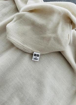 Светр гольф uniqlo вовняний светр пуловер жіночий одяг old money