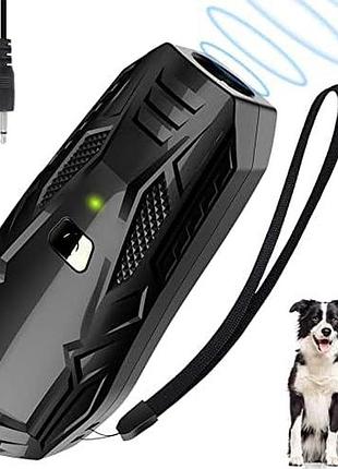 Устройство против лая queenmew handhelf ultrasonic, dog trainer портативный антилай