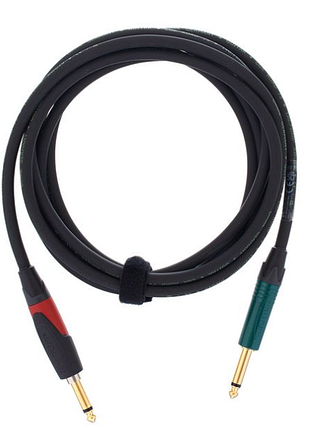 Інструментальний кабель 3 м neutrik silentplug cri 3 pr високоякісний інструментальний кабель із безшумним штекером