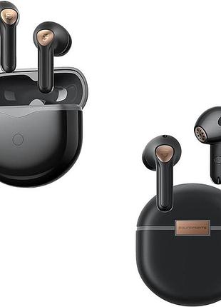 Качественные беспроводные наушники soundpeats air4 с микрофоном, bluetooth 5,3