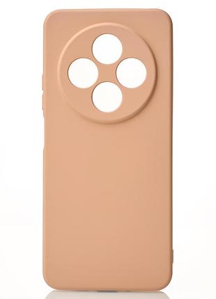 Силіконовий чохол soft silicone case для xiaomi redmi a3 pro/redmi a4 5g (без лого) пудра