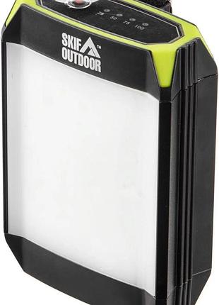 Фонарь кемпинговый skif outdoor light shield black/green