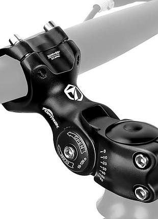 Вынос руля велосипеда toptrek a820 fahrrad vorbau ф31.8*110mm алюминиевый вынос руля