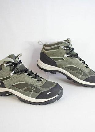 Quechua mh100 mid waterproof чоловічі трекінгові черевики оригінал! розмір 40 25,5 см