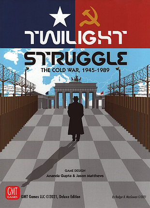 Настільна гра twilight struggle: deluxe edition gmt games карткова світова військова настільна гра
