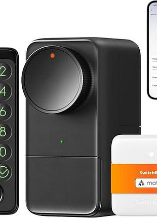 Умный дверной замок со сканером отпечатков пальцев switchbot wlan lock pro mit keypad touch электронный дверной замок