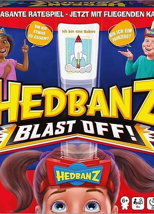 Настільна гра для 2 команд hedbanz blast off #6063769 сімейна гра вгадай хто з літальними картками