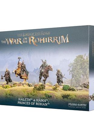 4 шт. набор миниатюр haleth & háma princes of rohan пластиковые миниатюры для настольной игры middle-earth strategy battle game