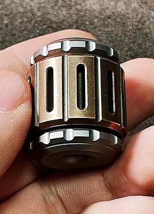 Edc фіджет іграшка брелок вархамер warhammer спінер fidget toy антістрес клацалка (мідний титан)