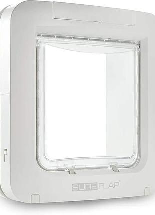 Дверца для домашних животных 178х170 мм sureflap врезная дверца для домашних животных с микрочипом и таймером