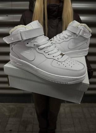 Чоловічі зимові кросівки nike air force winter 42