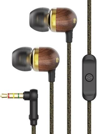 Проводные внутриканальные наушники marley smile jamaica em-je041-babe универсальные проводные наушники