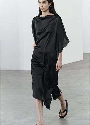 Zara атласна накидка