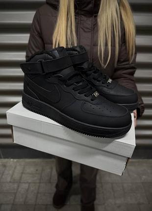 Чоловічі зимові кросівки nike air force winter 43