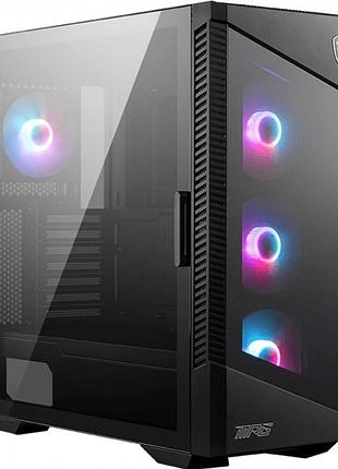 Корпус для пк msi mpg velox 100r black без блока питания