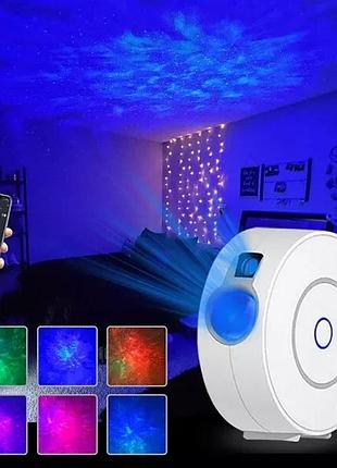 Лазерный проектор звездного неба suppou sk20 16 rgb детский ночник с таймером, управлением смартфоном