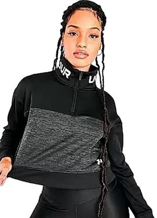 Укорочений світшот under armour armour fleece crop half-zip