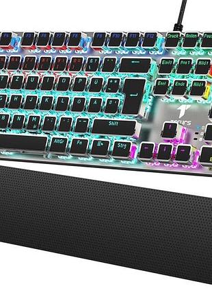 Механическая игровая клавиатура tecurs mk205 wired mechanical keyboard si-2088 проводная клавиатура с led подсветкой