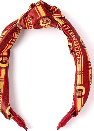 Пов'язка на голову harry potter knotted head band офіційна пов'язка на голову в стилі гриффіндора гаррі поттер