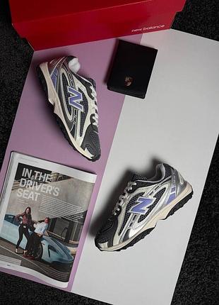 Женские кроссовки n*w b*lance 204l grey white metallic 37