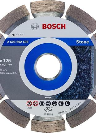 Алмазный отрезной диск 125мм bosch professional отрезной диск для резки камня/бетона/гранита