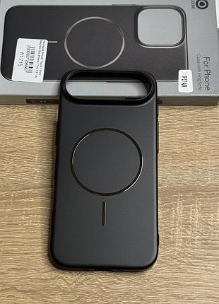 Чохол для iphone air, чорний колір, slim plastic case, пластиковий