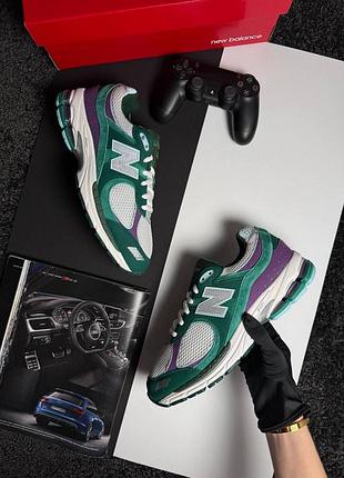 Жіночі кросівки n*w b*lance 2002r x up there green white 39