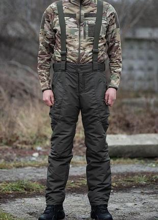 Зимние военные штаны nord storm taifun олива