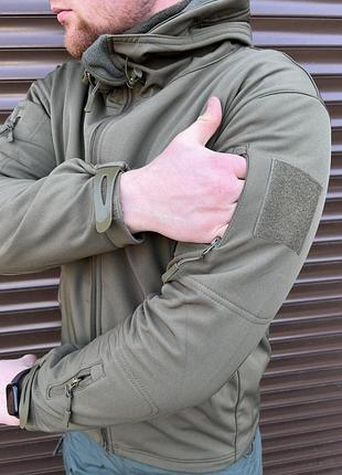 Куртка soft shell tactical олива 7