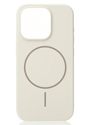 Чохол полікарбонатний beats case with magsafe для iphone 15 pro max natural titanium