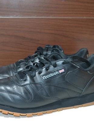 Reebok classic 39-40р кроссовки оригинал кожаные