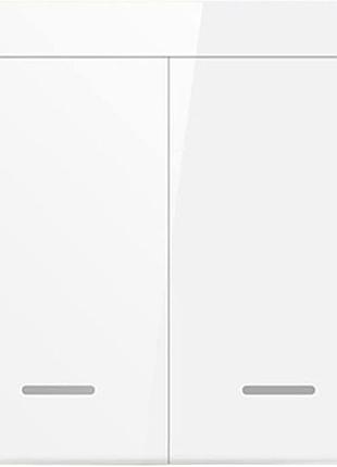 Выключатель света 433мгц wall panel switch беспроводной 2-клавишный выключатель для светодиодных светильников