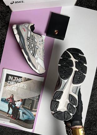 Жіночі кросівки asics gel-nyc grey silver white 39