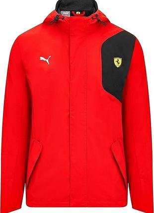 Оригінальна куртка xs puma scuderia ferrari чоловіча водовідштовхувальна дощова куртка для чоловіків і жінок