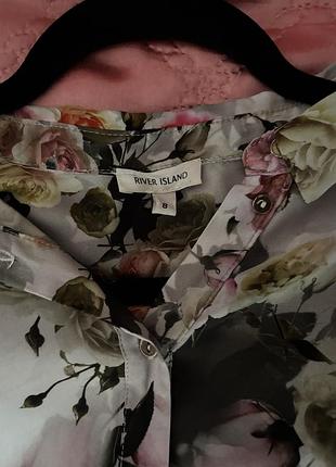 Симпатична шовкова блуза river island 2