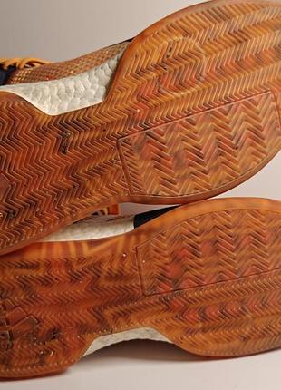 Adidas marquee boost mid "vegas" (flash orange) 4