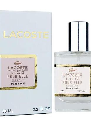 Lacoste eau de lacoste l.12.12 pour elle elegant perfume newly жіночий 58 мл