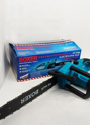 Пила цепная сетевая 2200вт 40см boxer bx-3306 электропила ea-64