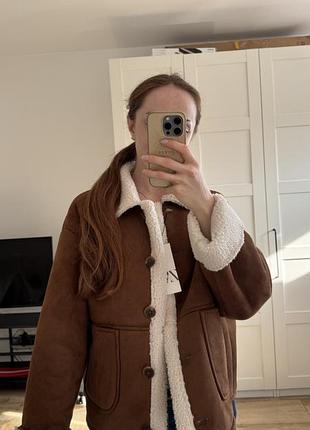 Стильна дублянка zara m 5