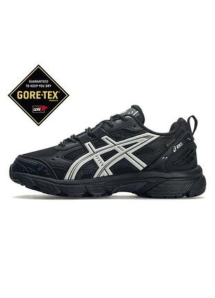 Asics gel-nunobiki gtx black white 43